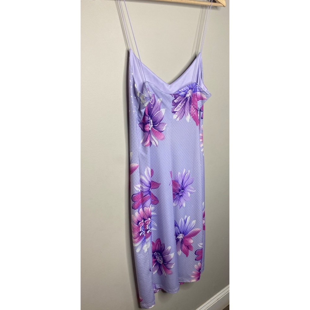 2B Clothing Slip floral dress NWT side slit - Picture 2 of 11